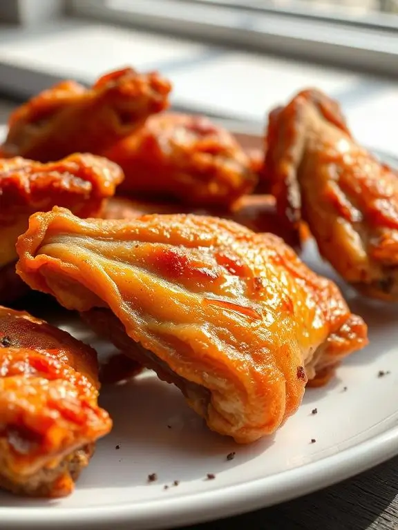 Golden-brown basic crispy air fryer recipes chicken wings with perfectly crunchy skin, the foundation for countless flavor variations.